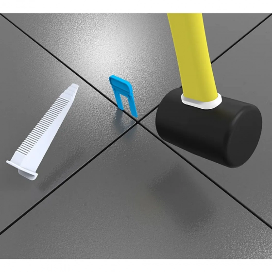 Зажим Profi Level Master LONG 1 мм СВП 300 шт синий