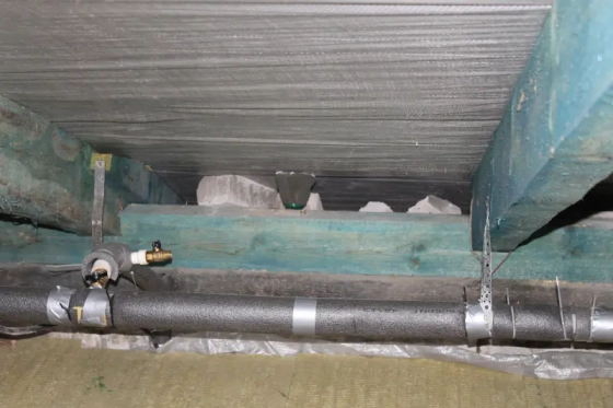 Изоляция для труб серая 110х9х2000 мм