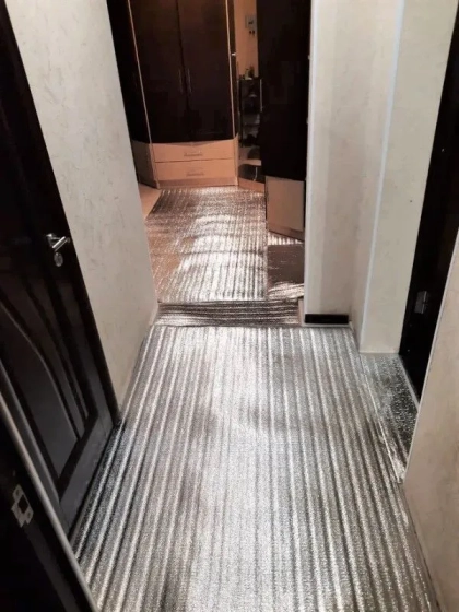 Теплоизоляция ТЕПОФОЛ 3 мм (тип А) металлизированная, рулон 10х1,05 м