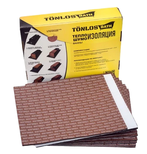 Комплект шумоизоляции для ванны Tonlos Bath