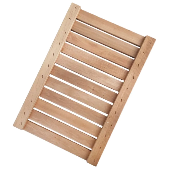 Трап для бани напольный 600х400 мм Ольха