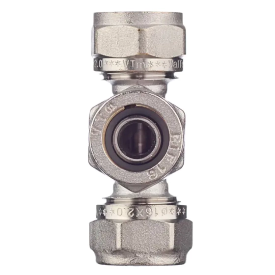 Тройник обжимной Valtec 16