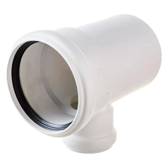 Тройник для бесшумной канализации 110/58х87º Ostendorf Skolan
