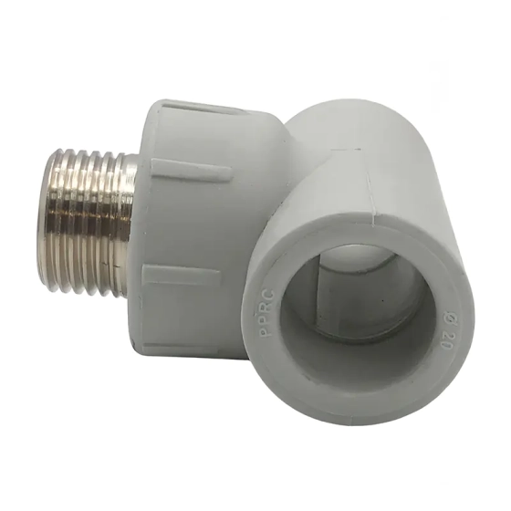 Тройник комбинированный с наружной резьбой 20х1/2" FIRAT ПП