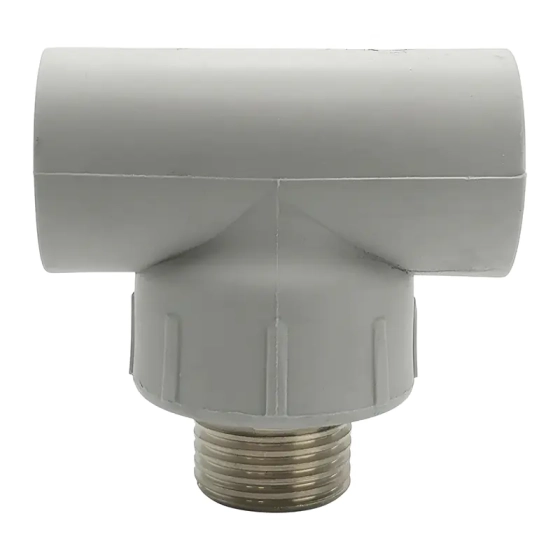 Тройник комбинированный с наружной резьбой 20х1/2" FIRAT ПП