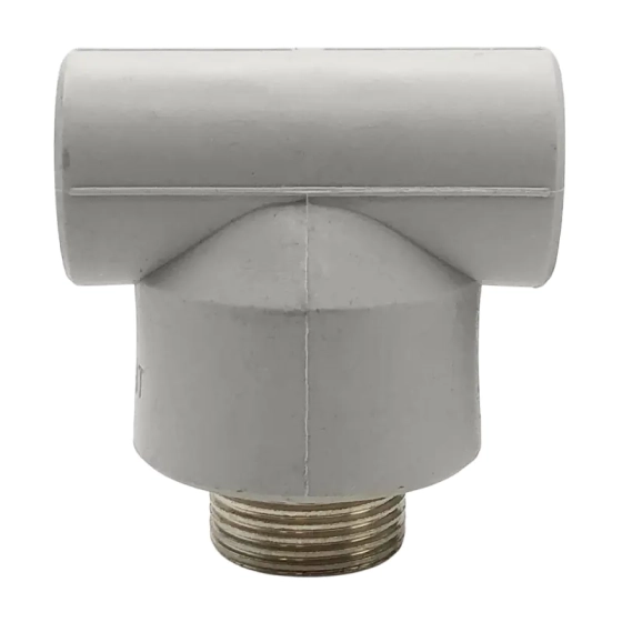 Тройник комбинированный с наружной резьбой 20х3/4" FIRAT ПП