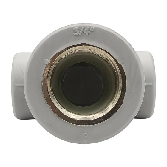 Тройник комбинированный с внутренней резьбой 20х3/4" FIRAT ПП