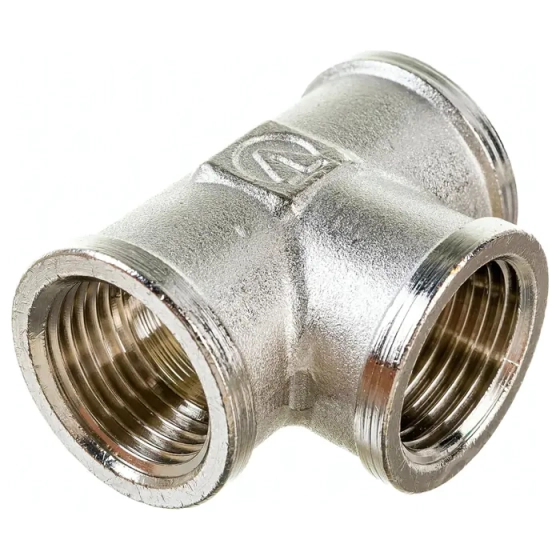 Тройник Valtec 1/2" вн.-вн.-вн.