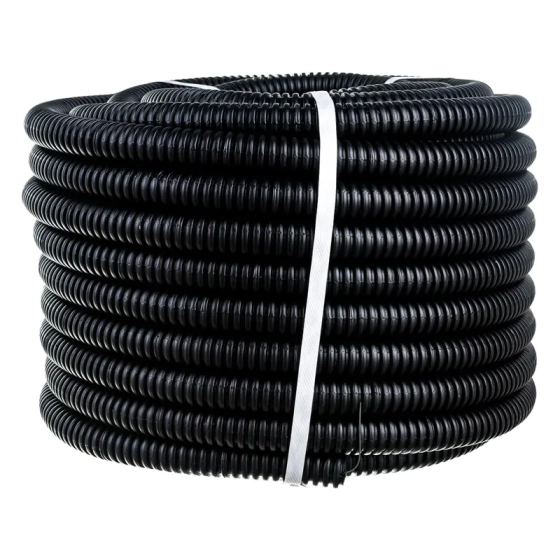 Труба ПНД гофрир. ЭРА GOFR-20-25-HD 20 мм с зондом черная 25 м