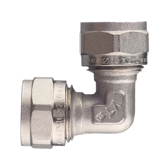 Угольник обжимной Valtec 16