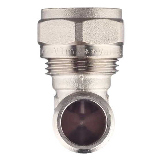 Угольник обжимной Valtec 20х1/2" НР