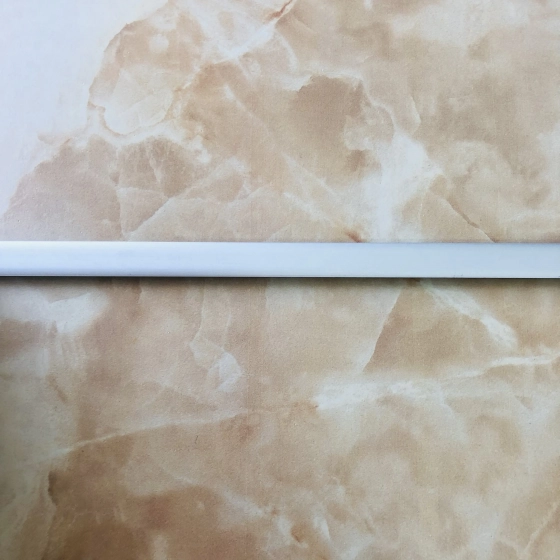 Уголок алюминиевый Т-образный FG19 серебро 2,7 м (032)