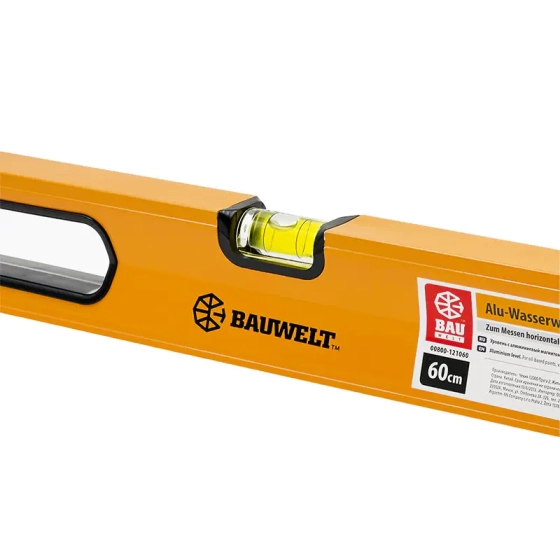 Уровень Bauwelt магнитный 60 см (2 колбы)