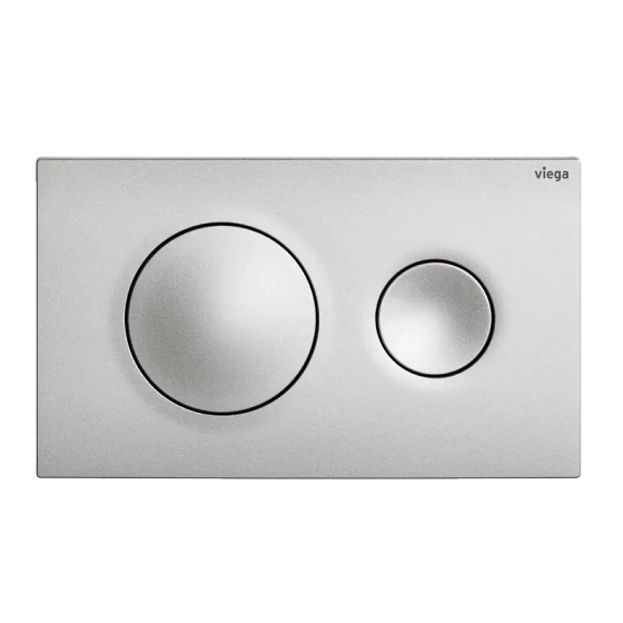 Инсталляция для унитаза Viega Prevista Dry круглые кнопки 792855