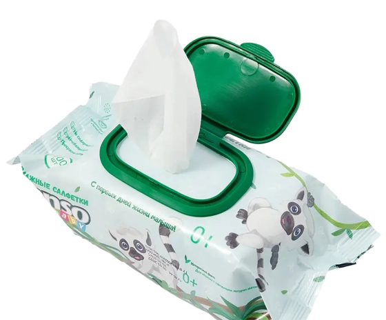 Салфетки влажные Senso Baby Лемур 100 шт