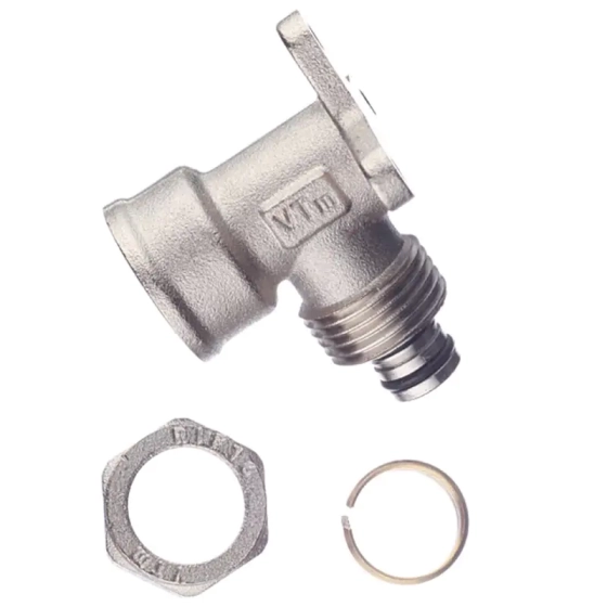 Водорозетка обжимная Valtec 16х1/2" ВР