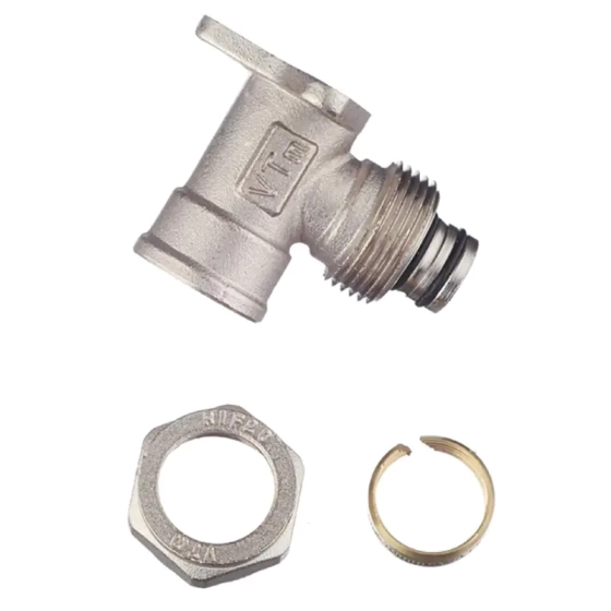 Водорозетка обжимная Valtec 20х1/2" ВР