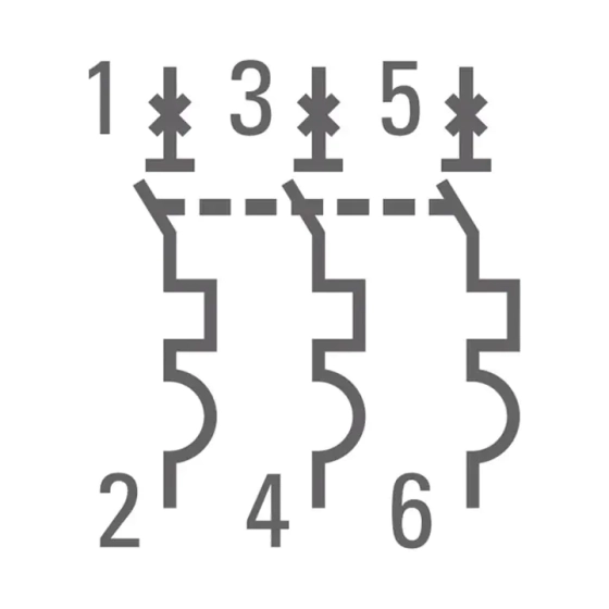 Автоматический выключатель EKF PROxima BA 47-63 3P 40A
