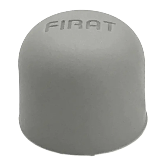 Заглушка 20 мм FIRAT ПП