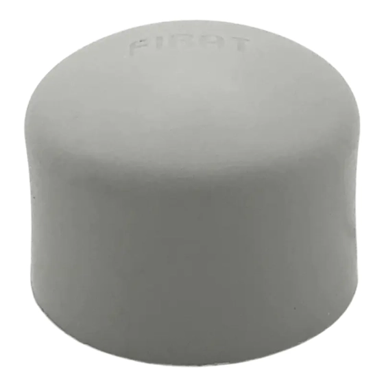 Заглушка 32 мм FIRAT ПП