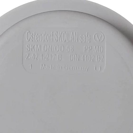Заглушка для бесшумной канализации 58 мм Ostendorf Skolan