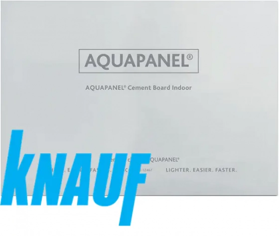 Аквапанель KNAUF внутренняя 1200х900х12,5 мм. РФ.