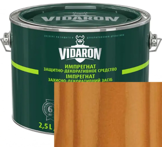 Видарон импрегнат Тик натуральный V05. Польша. 2,5 л.