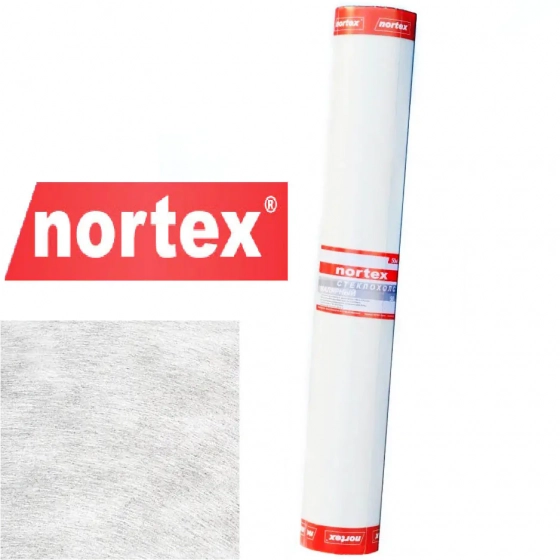 Флизелиновый холст Nortex. Плотность 65 г/м.кв. 26,5 м.кв. РФ.