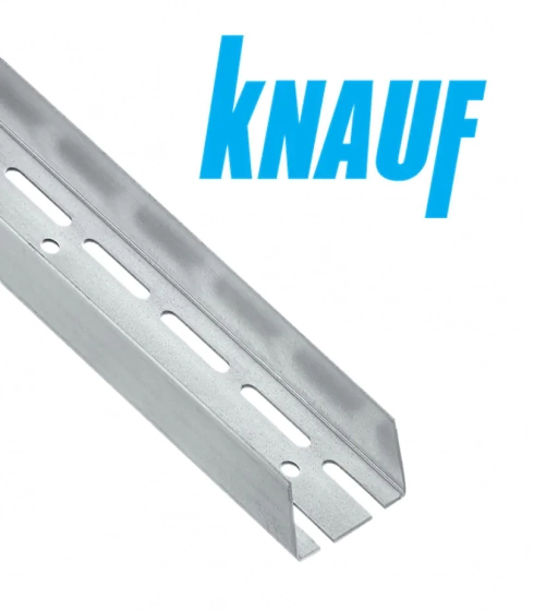 Профиль Knauf для гипсокарт. UA: 50x40, усиленный. Длина 3м. Толщина 2 мм! РФ.