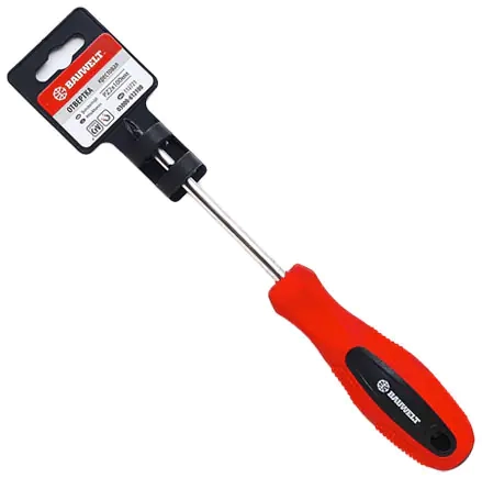 Отвертка крестовая Bauwelt PZ2 100 мм. 03000-612100. Китай.