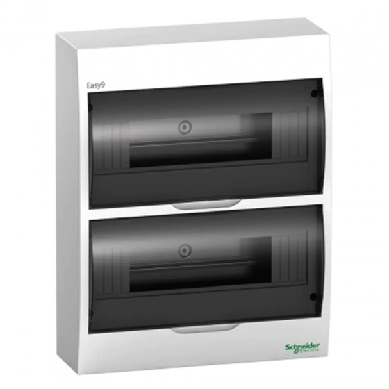 Бокс навесной Schneider Electric Easy9 Box. EZ9E 212 S2S RU. 2ряд/24мод. РФ.