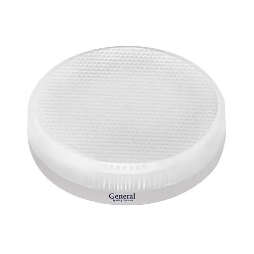Лампа светодиодная Таблетка General Lighting 9Вт GX53 4000К. Нейтр. белый свет. 661177. Китай.