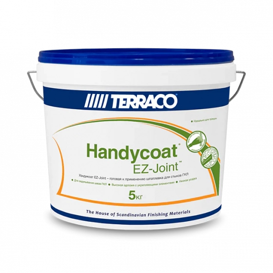 Шпатлевка Terraco Handycoat EZ-Joint. Для швов. РФ. 5 кг.