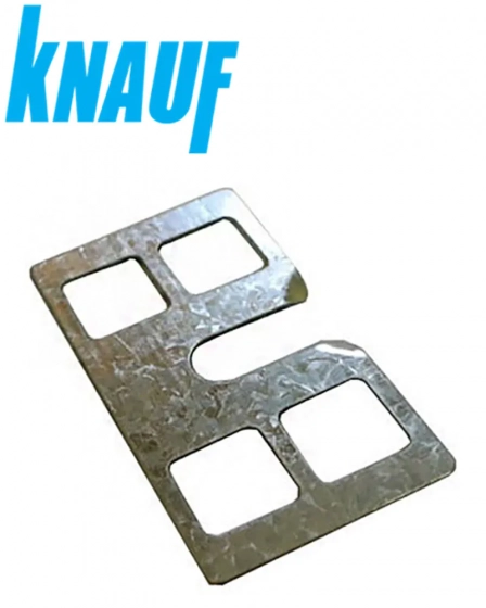 Креммер клипс KNAUF. Крепление для маяков. Пачка 250 шт. РФ.