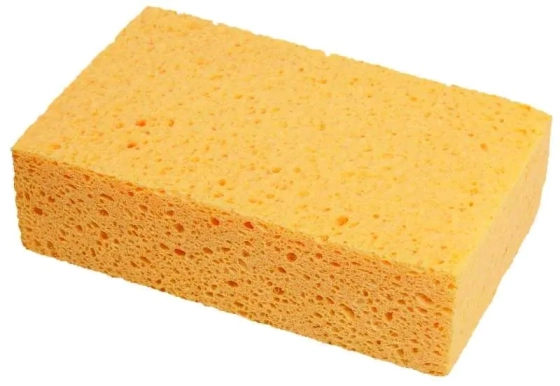 Губка целлюлозная Mapei 160х100х50 мм. Китай.
