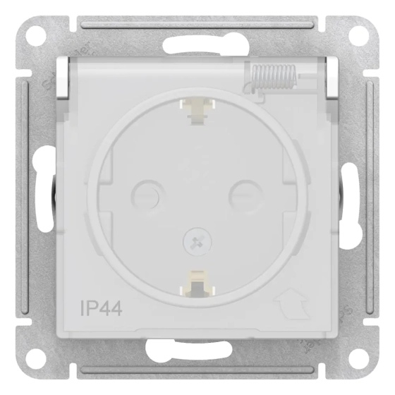 Розетка IP44 Schneider Electric AtlasDesign ATN440146 с/з. РФ.