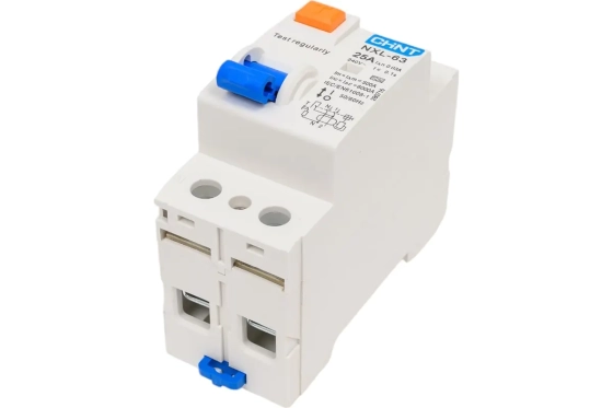 Устройство защитного отключения (УЗО) CHINT NXL-63 6kA 1P+N 25A/30mA тип AC