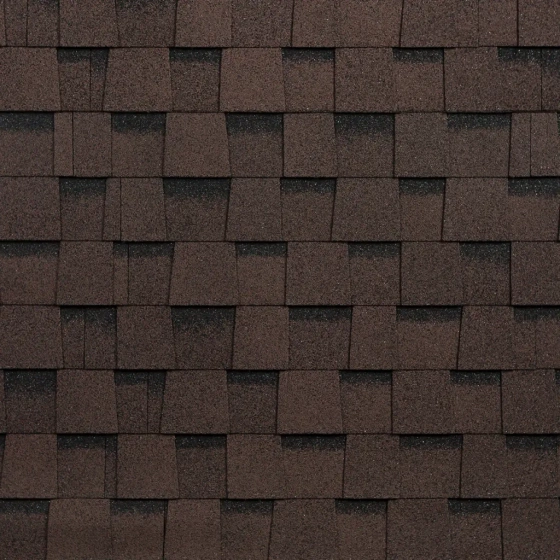 Многослойная черепица Технониколь SHINGLAS Фазенда. Корич. 0712. 2,6 м² РФ.