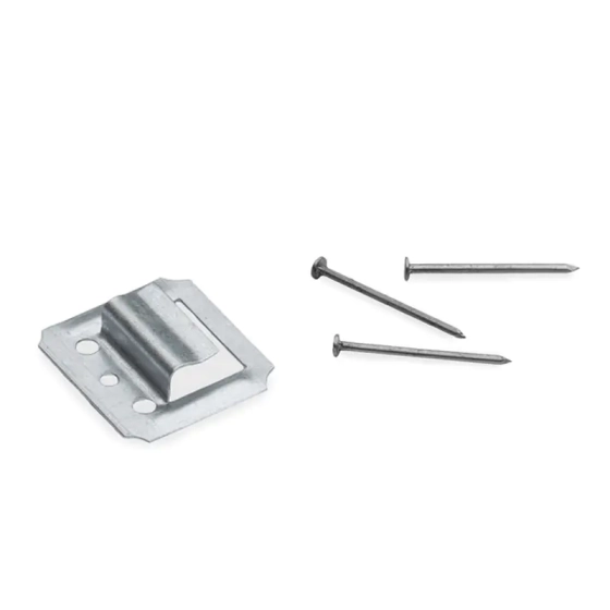 Крепление вагонки (кляймер) с гвоздем 3,5" ЕКТ (100 шт) V020289
