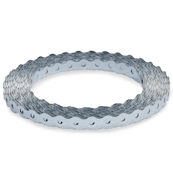 Лента монтажная перфорированная ЕКТ LP_VLN 12х0,55 мм, рулон 10 м, волна (V023252)