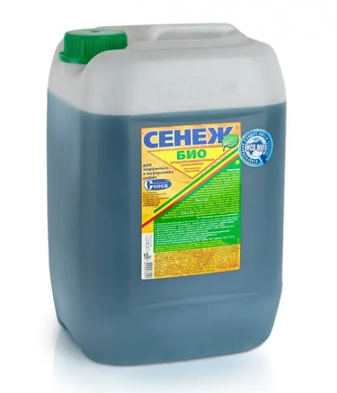 Антисептик для дерева Сенеж БИО. 10 кг. РФ.