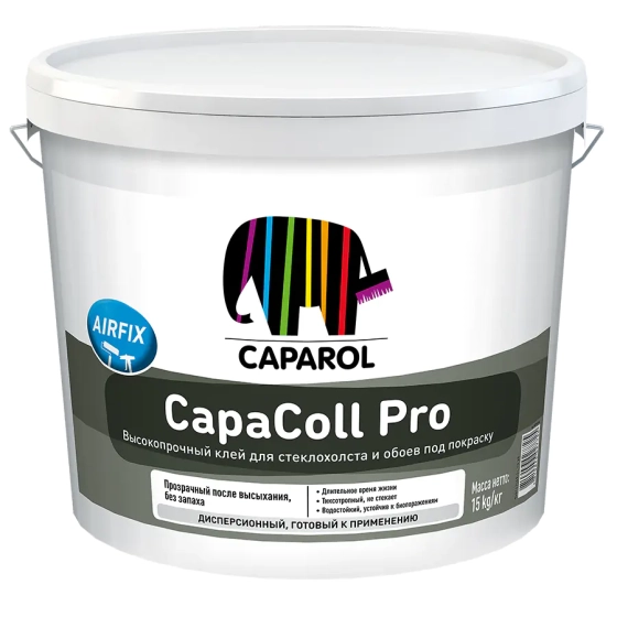 Клей для стеклообоев Caparol Capacoll Pro 15 кг