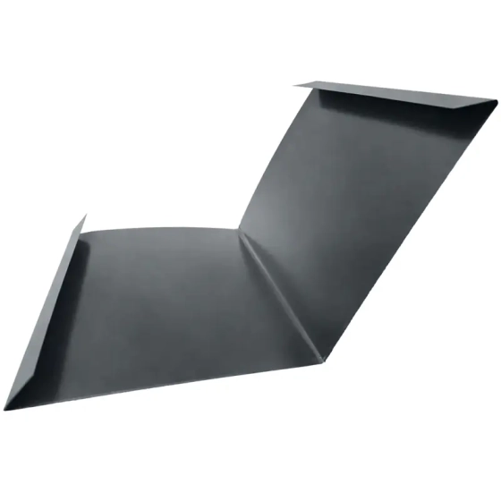 Ендова нижняя 295х295х2000 мм RAL 7024 (серый)