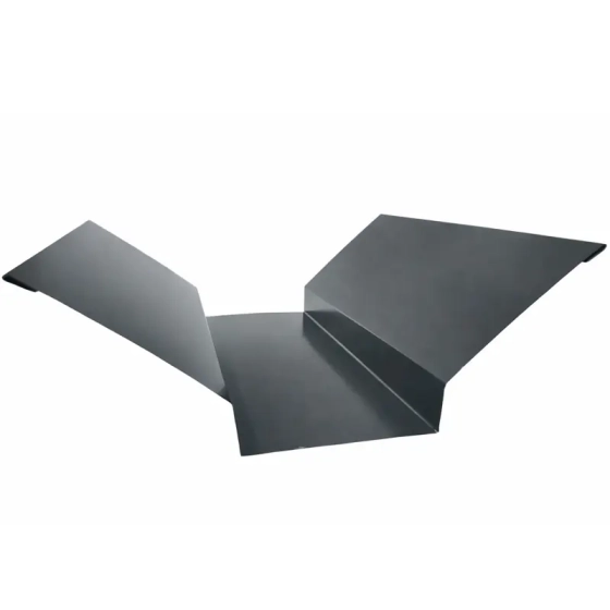 Ендова верхняя 80х80х2000 мм RAL 7024 (серый)