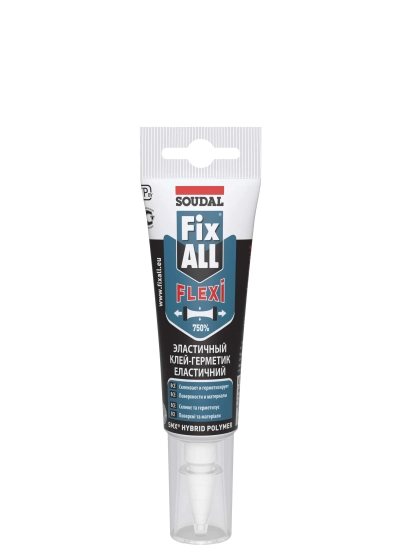 Soudal Fix All Flexi. Жидкие гвозди улучшенные. 125 мл. Бельгия.