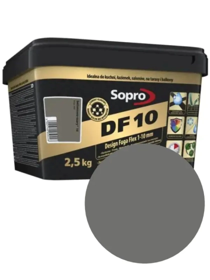 Фуга Sopro DF 10 №1073(64). Базальт. 2,5 кг. Польша.