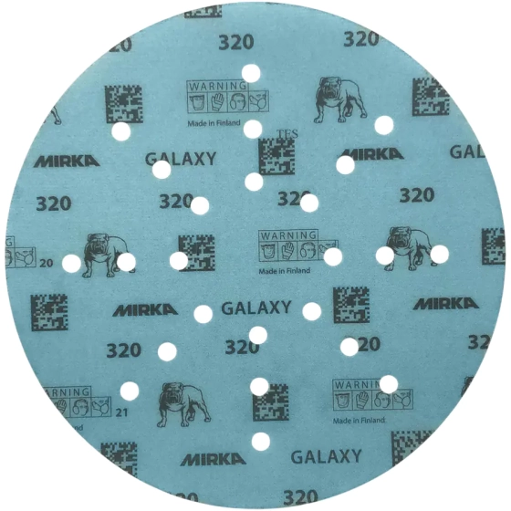Шлифовальный круг 225 мм Mirka GALAXY Р320