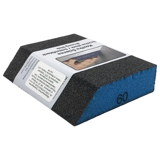 Губка шлифовальная со скошенным краем Р60 Blue Dolphin