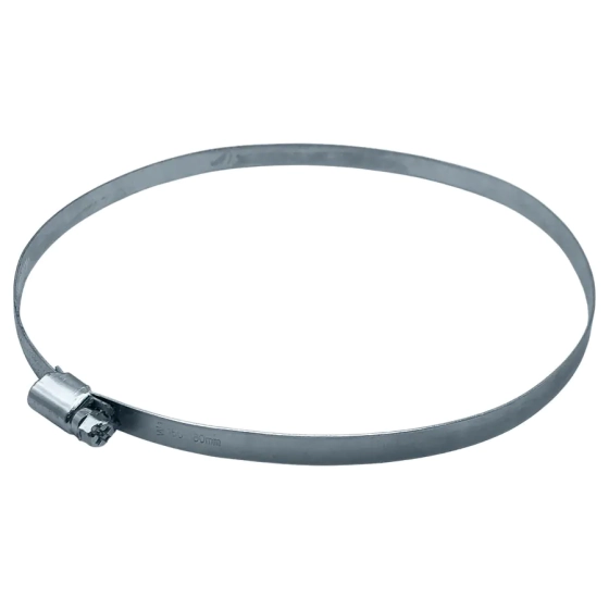 Хомут червячный 160-180 мм оцинкованный (1 шт)