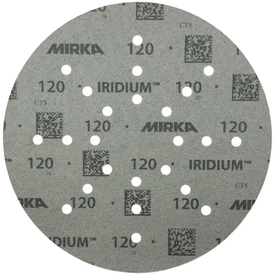 Шлифовальный круг 225 мм Mirka IRIDIUM Р120